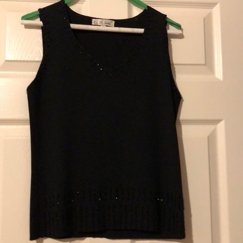 Sleeveless Sweater Tank